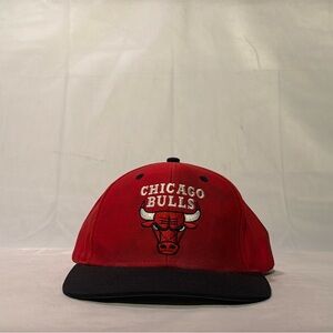 Adidas Chicago Bulls Red Snapback Cap – Great Condition